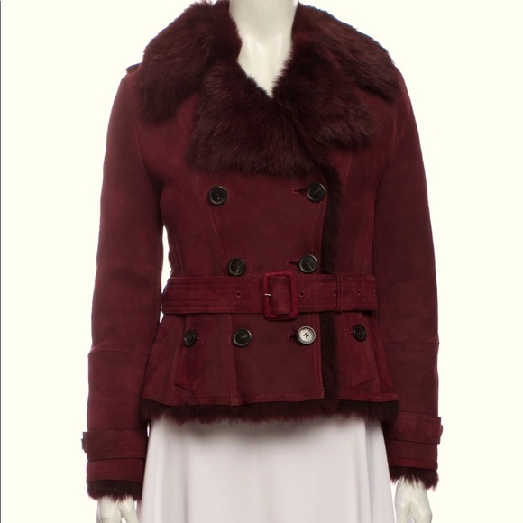 Burberry “Haddingcroft” Shearling Coat - Picture 2 of 5